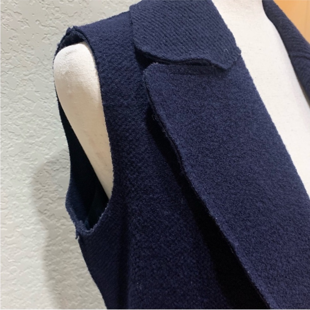 💙ZARA | Sleeveless Coat with Pockets